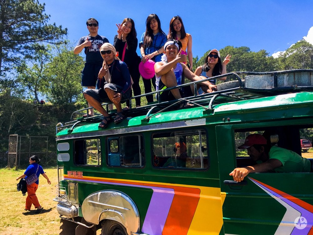 Photo of top loading in sagada