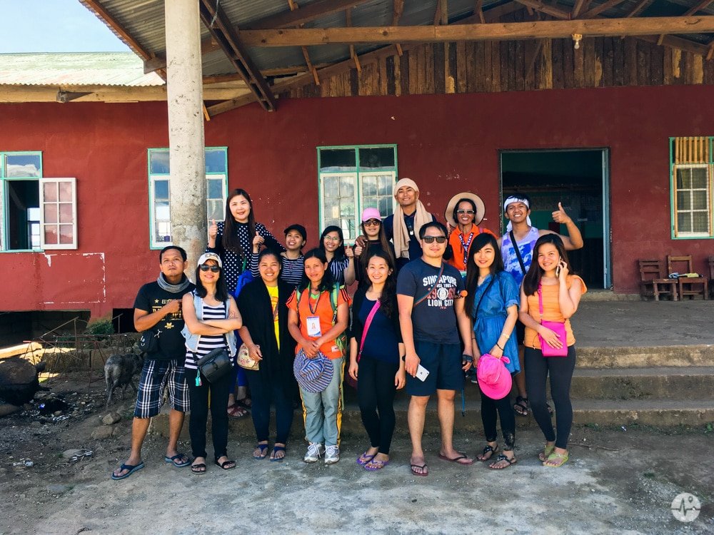 Photo of travelers in Sagada