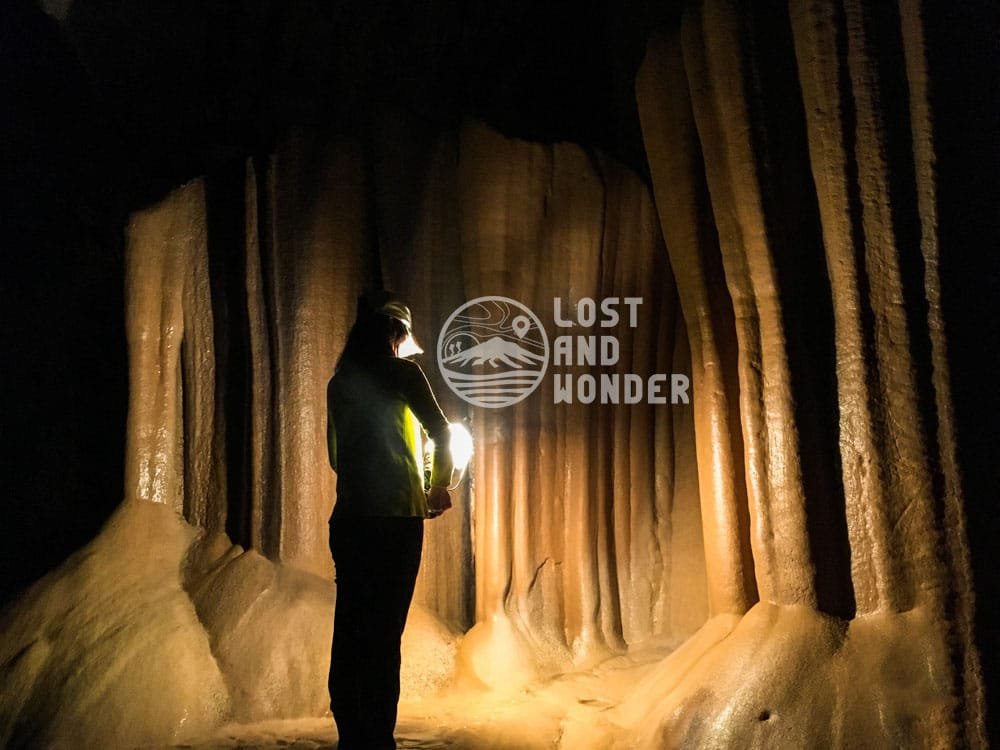 Photo of a beautiful rock formation in Sumaguing Cave Sagada