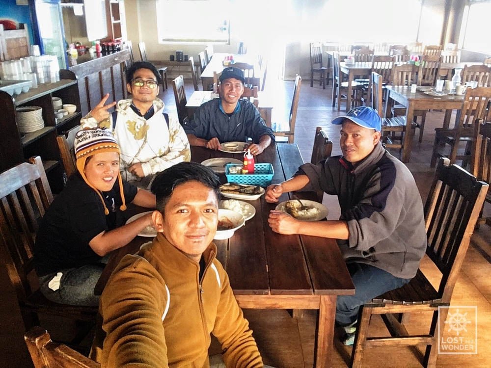 Photo showing the crew of Cafe in the Sky