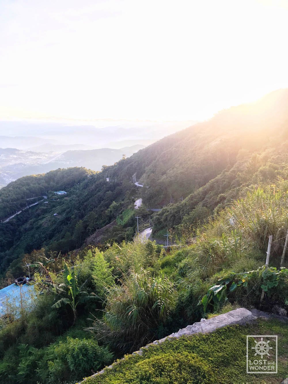 Photo of Mt. Sto. Tomas Cabuyo road in Baguio City