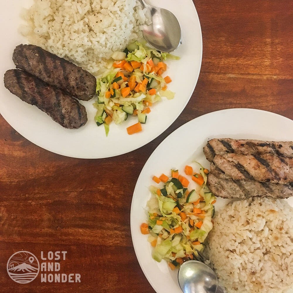 Photo of Chicken and Beef Kebab in Habibi's Grill Baguio