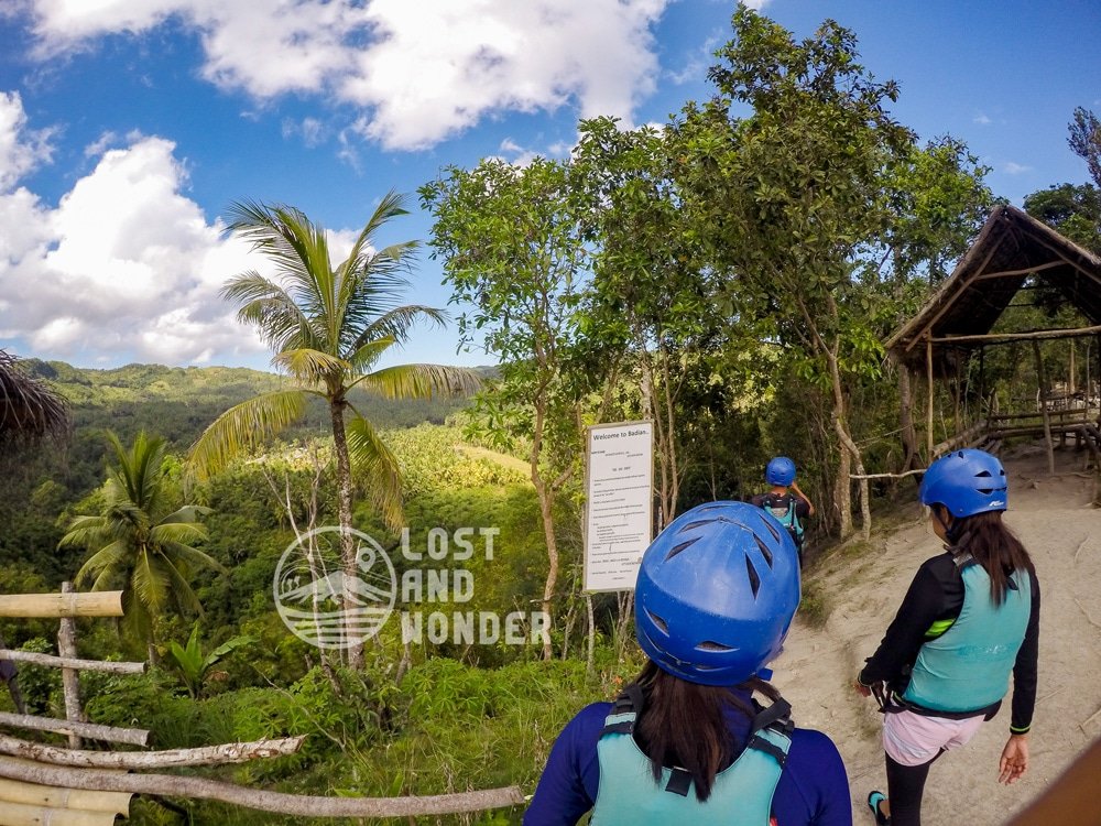 Photo of entrance going to Matutinao River
