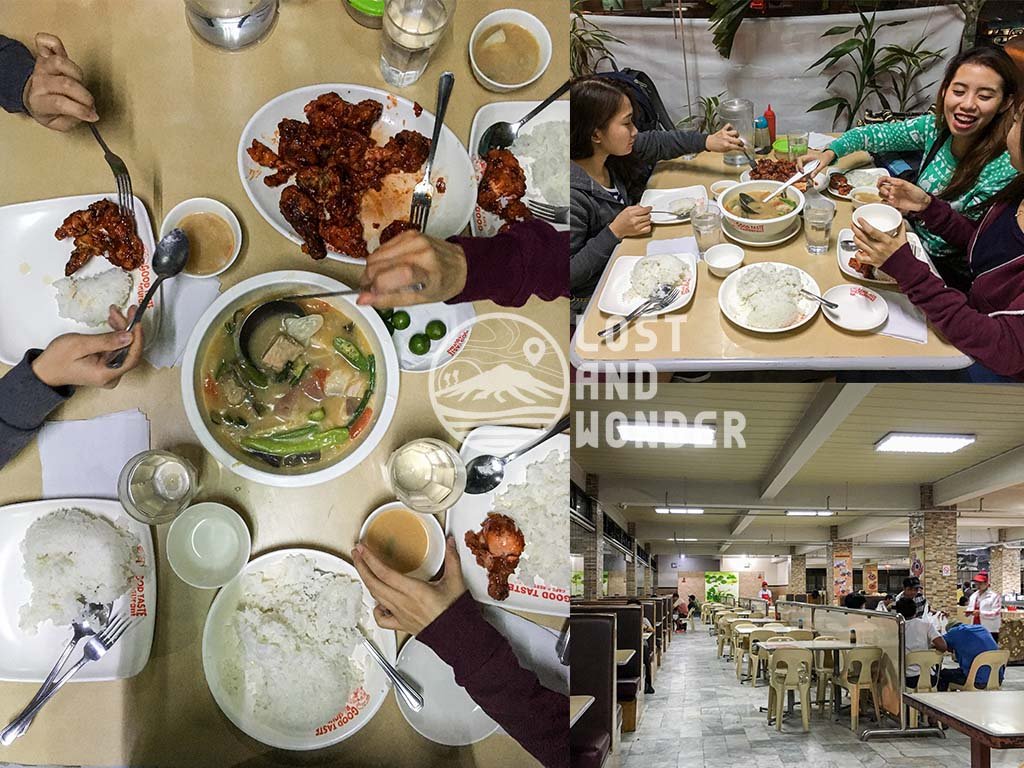 Photo inside good taste restaurant in Baguio City