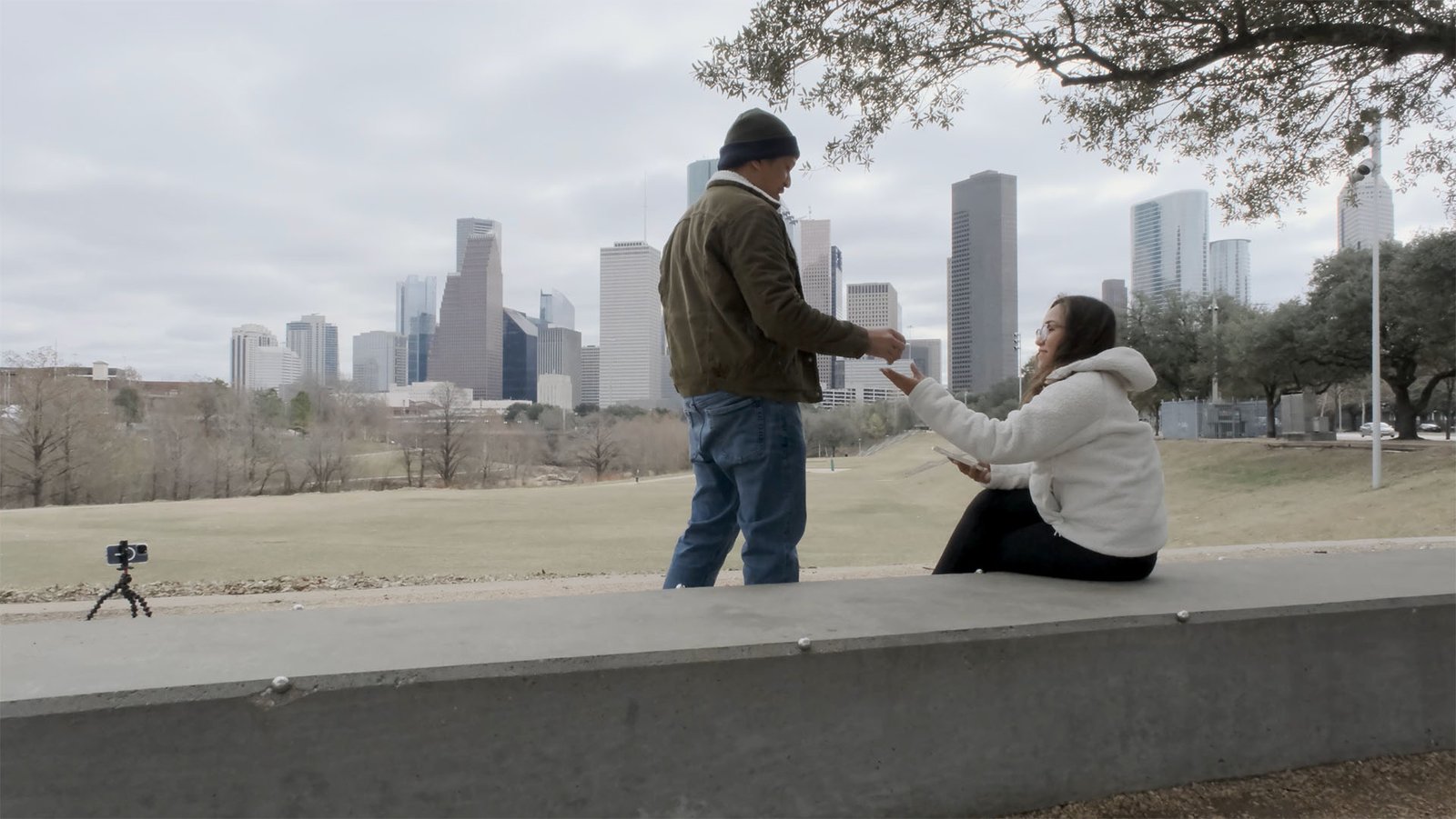 Screenshot from an Episode in Filipinos in America: First four weeks in the US